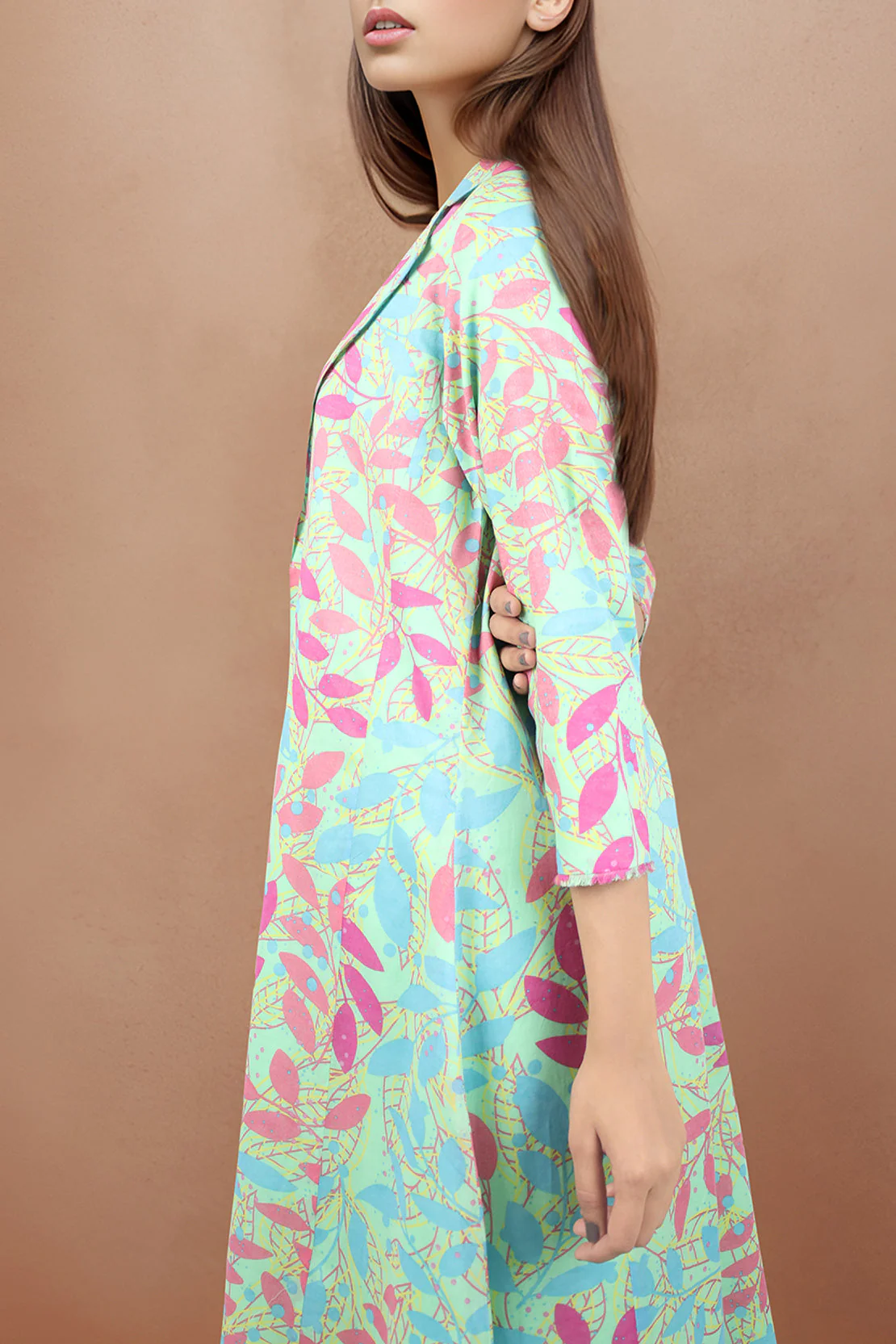 Unstitched Printed Lawn 2 Piece (Shirt/Trouser) - Image 5