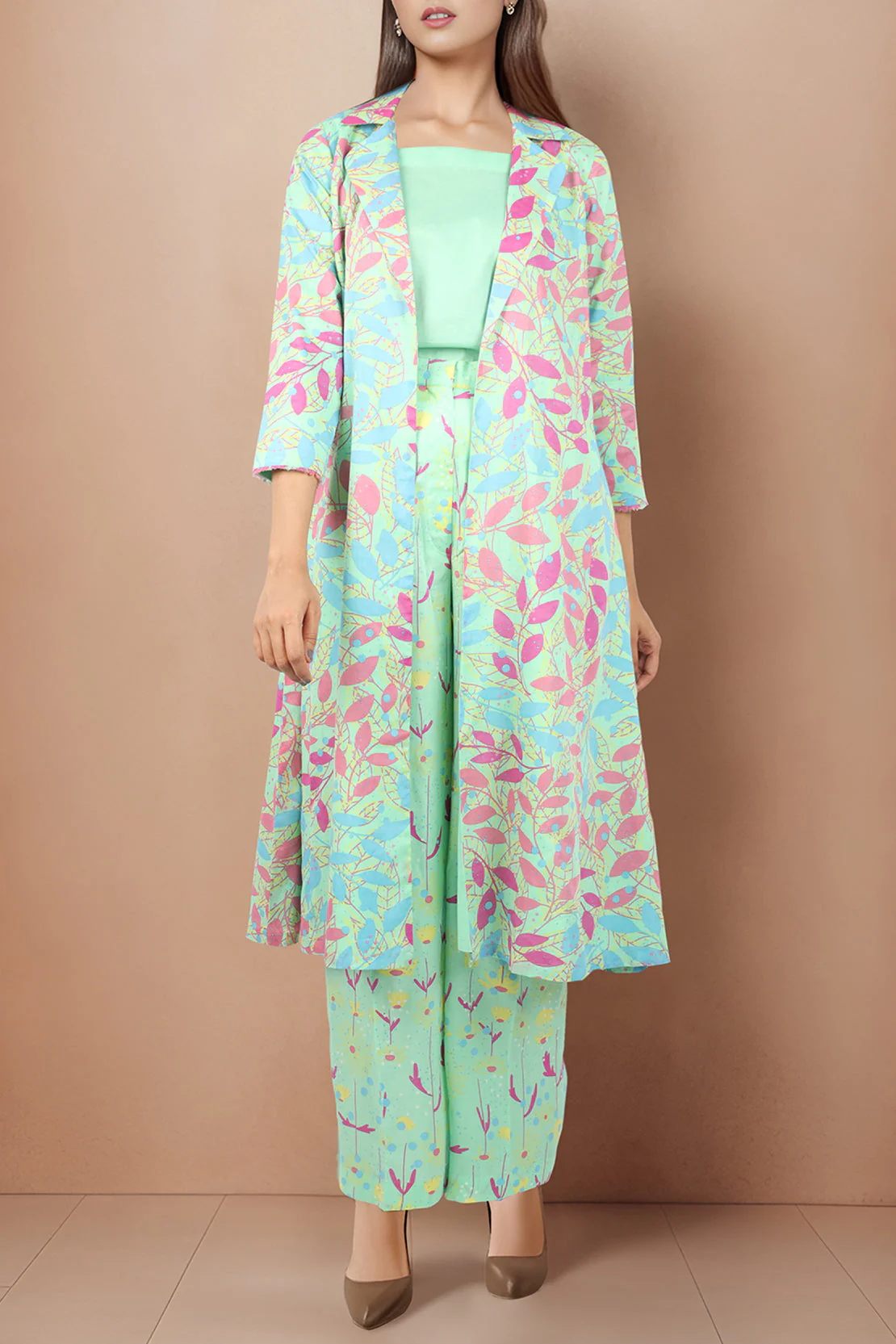 Unstitched Printed Lawn 2 Piece (Shirt/Trouser) - Image 7