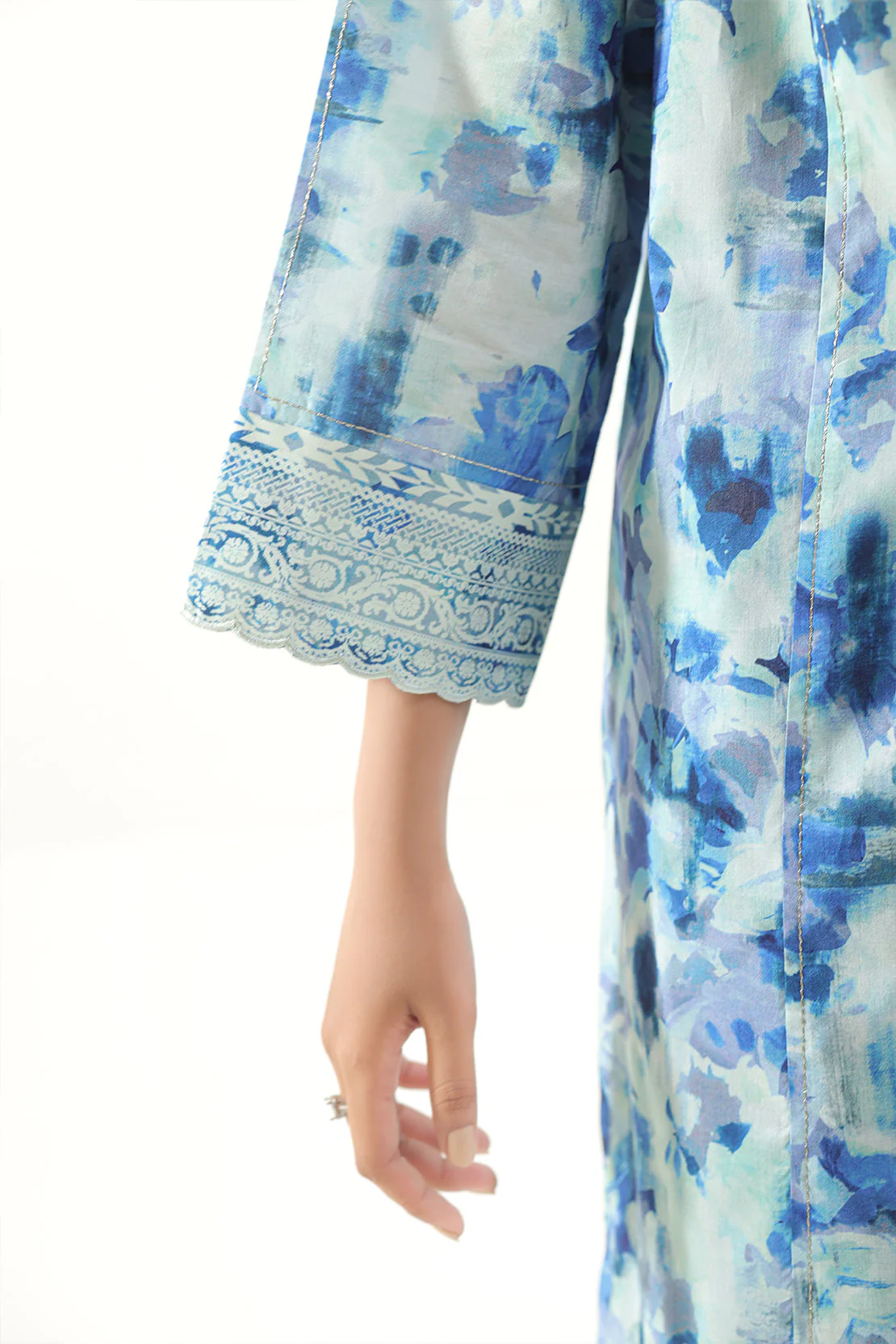 Unstitched Printed Lawn 2 Piece (Shirt/Trouser) - Image 5