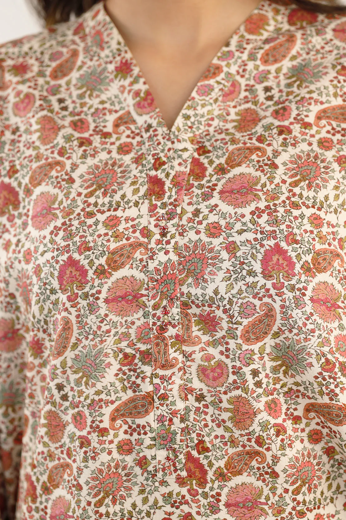 Unstitched Printed Lawn 2 Piece (Shirt/Trouser) - Image 6