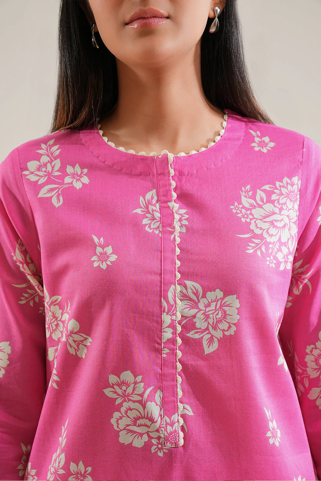 Unstitched Printed Lawn 2 Piece (Shirt/Trouser) - Image 3