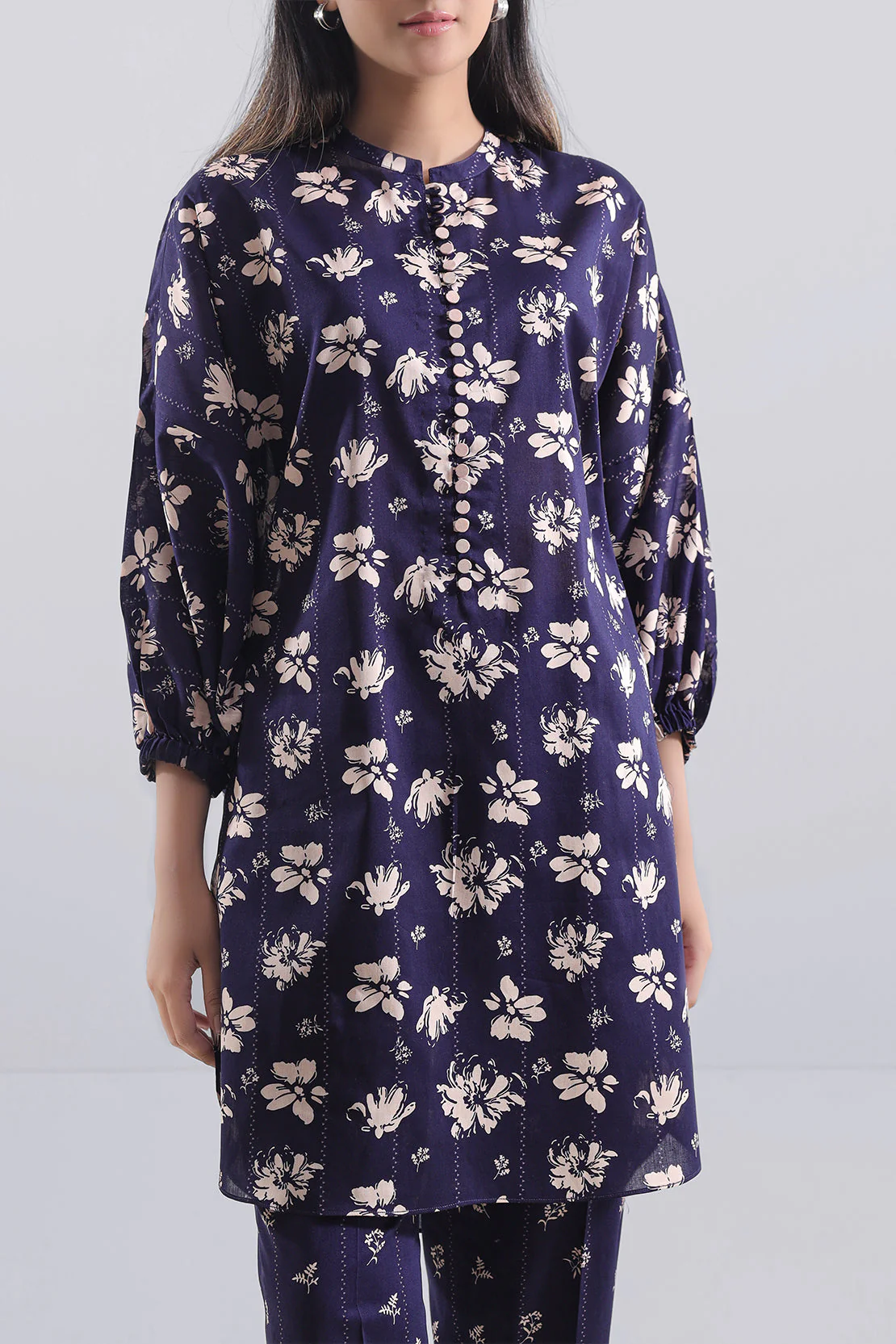 Unstitched Printed Lawn 2 Piece (Shirt/Trouser) - Image 2