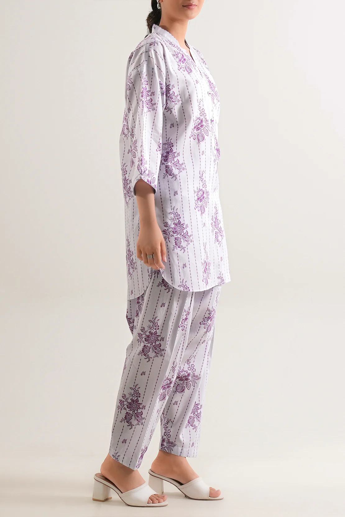 Unstitched Printed Lawn 2 Piece (Shirt/Trouser) - Image 3