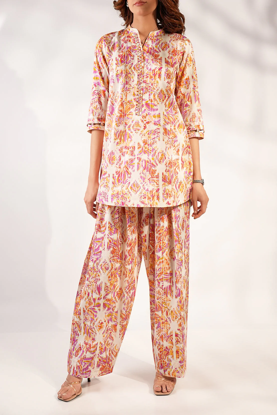 Unstitched Printed Lawn 2 Piece (Shirt/Trouser) - Image 3