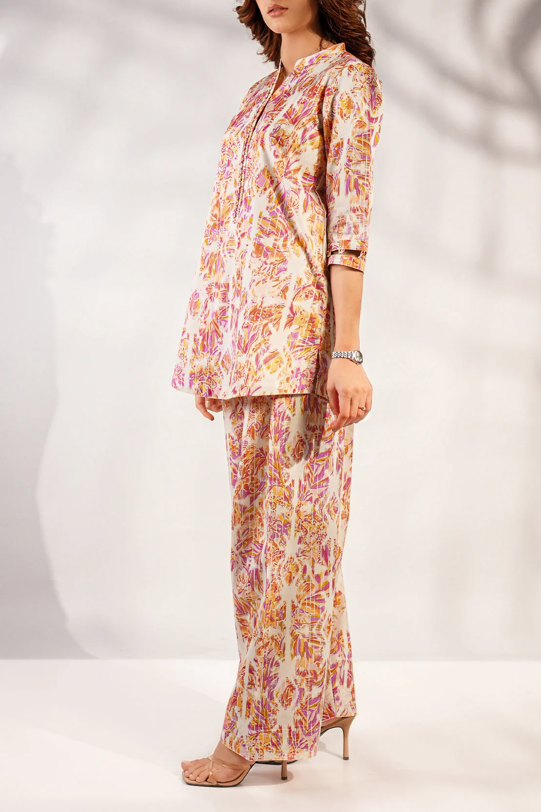 Unstitched Printed Lawn 2 Piece (Shirt/Trouser) - Image 4