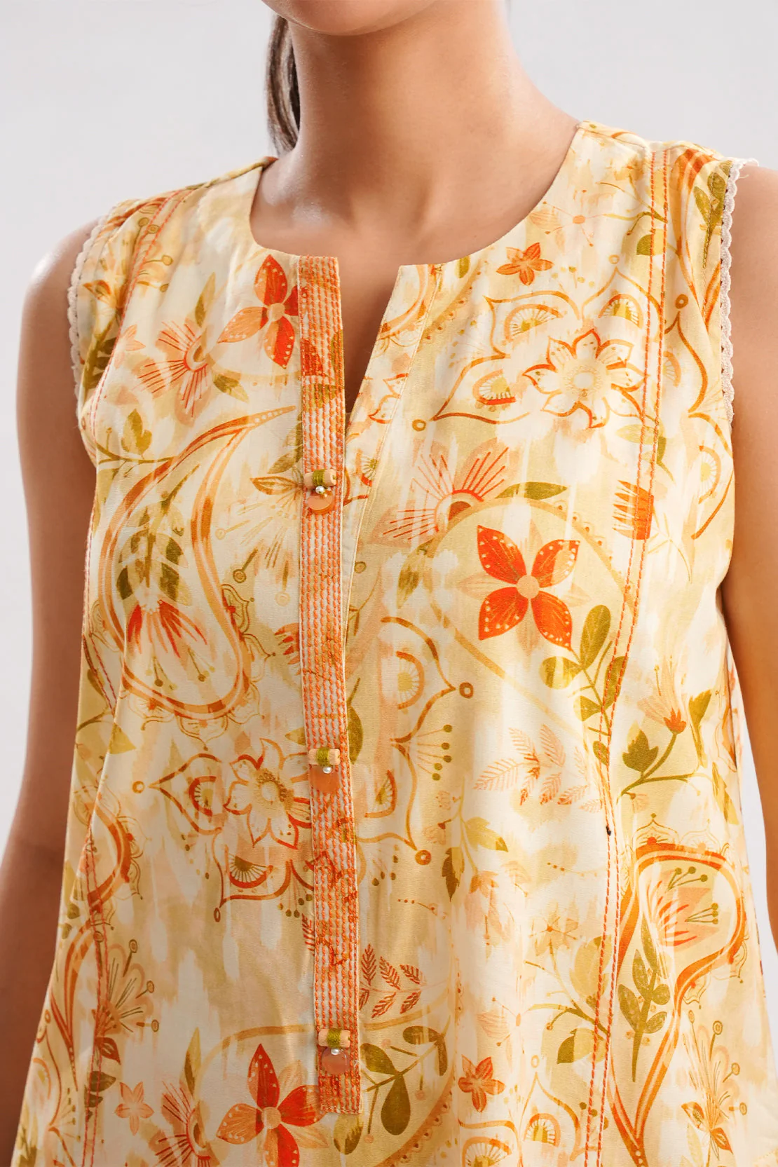 Unstitched Printed Lawn 2 Piece (Shirt/Trouser) - Image 7