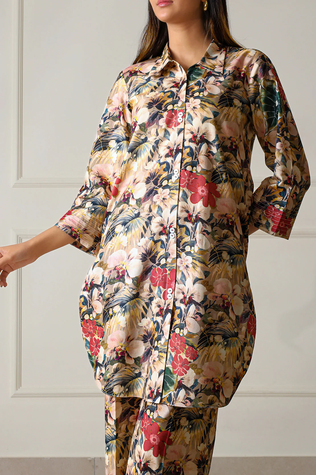 Unstitched Printed Lawn 2 Piece Shirt/Trouser - Image 5