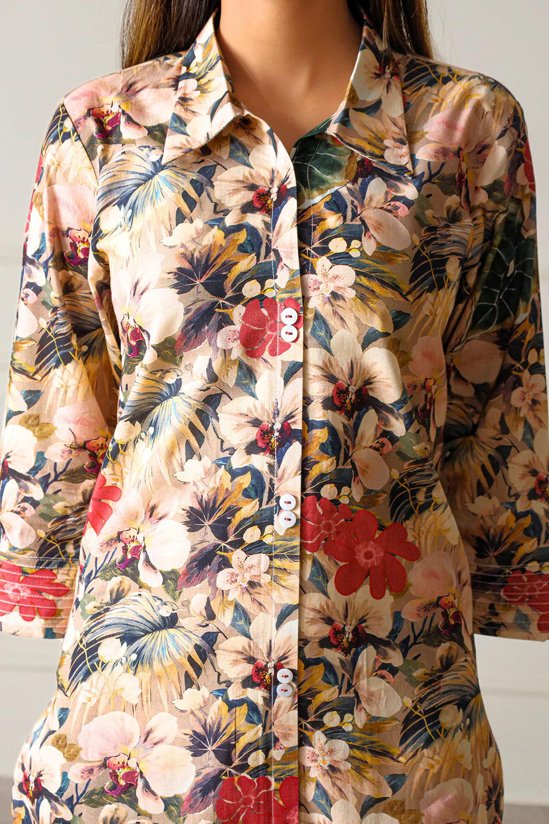Unstitched Printed Lawn 2 Piece Shirt/Trouser - Image 7
