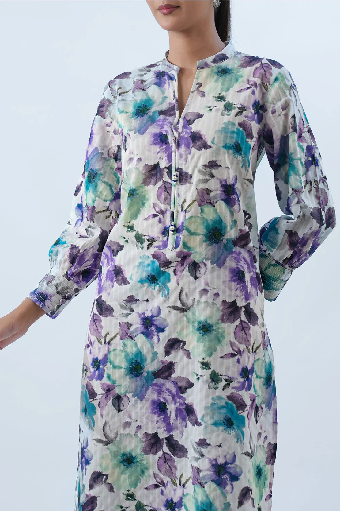 Unstitched Printed Lawn 2 Piece (Shirt/Trouser) - Image 3