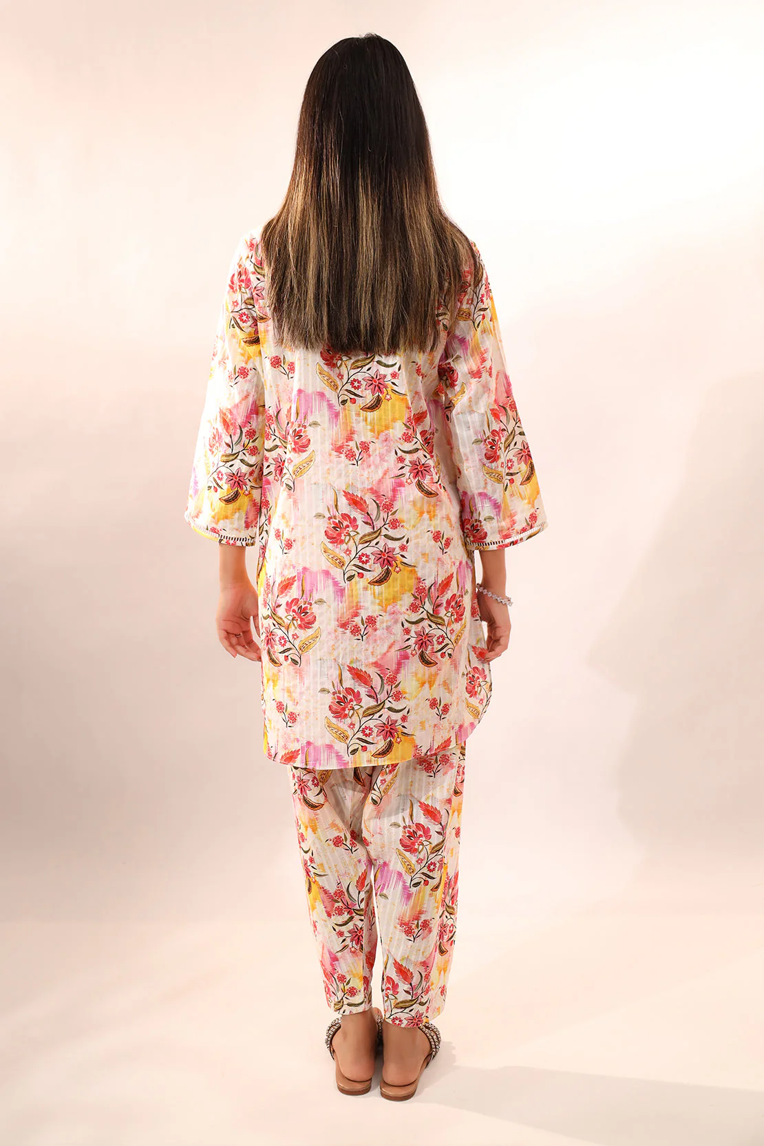 Unstitched Printed Lawn 2 Piece (Shirt/Trouser) - Image 2