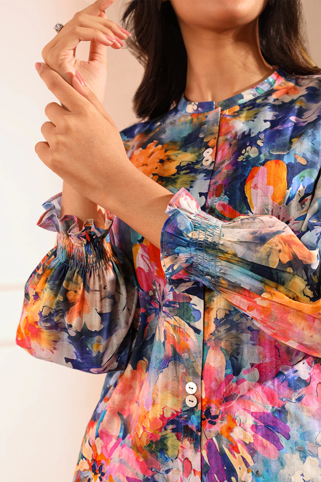 Unstitched Printed Lawn 2 Piece (Shirt/Trouser) - Image 5