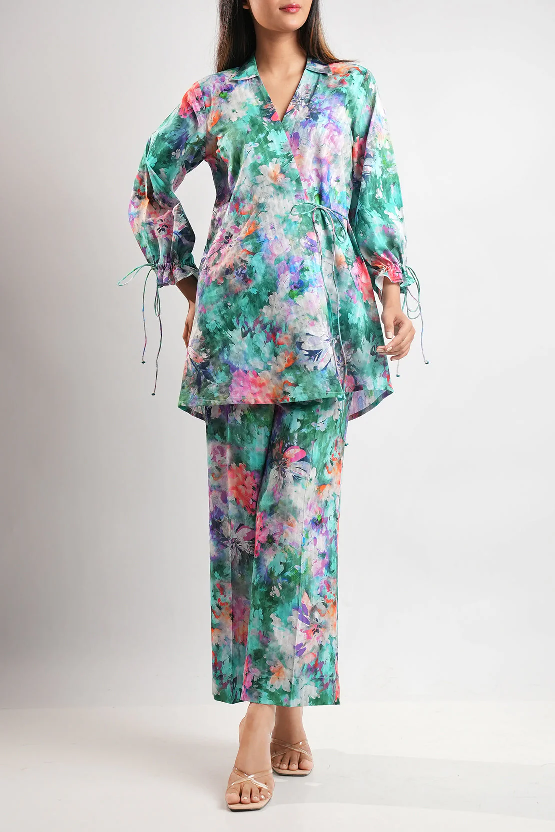 Unstitched Printed Lawn 2 Piece Shirt/Trouser - Image 2