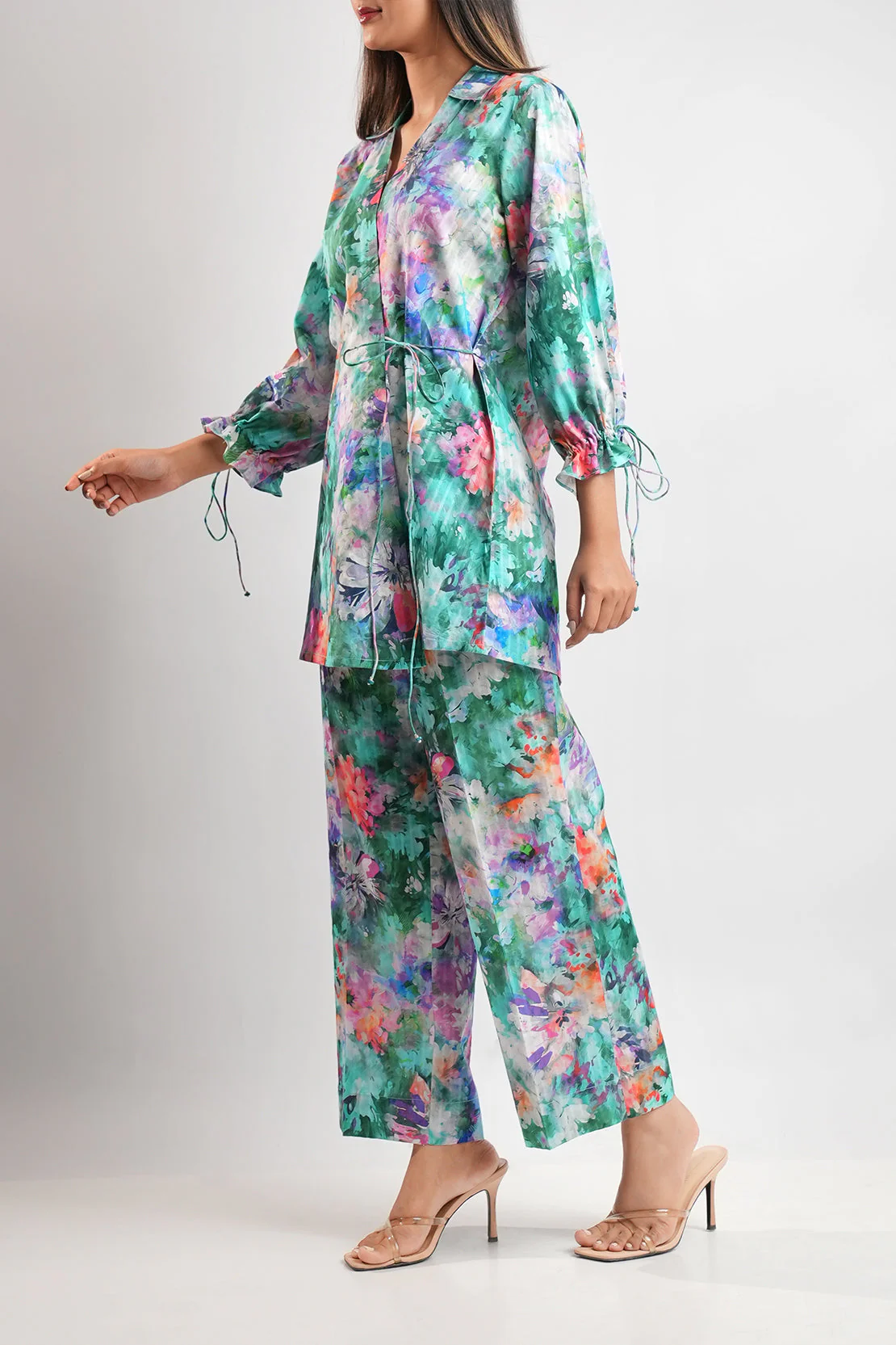 Unstitched Printed Lawn 2 Piece Shirt/Trouser - Image 3
