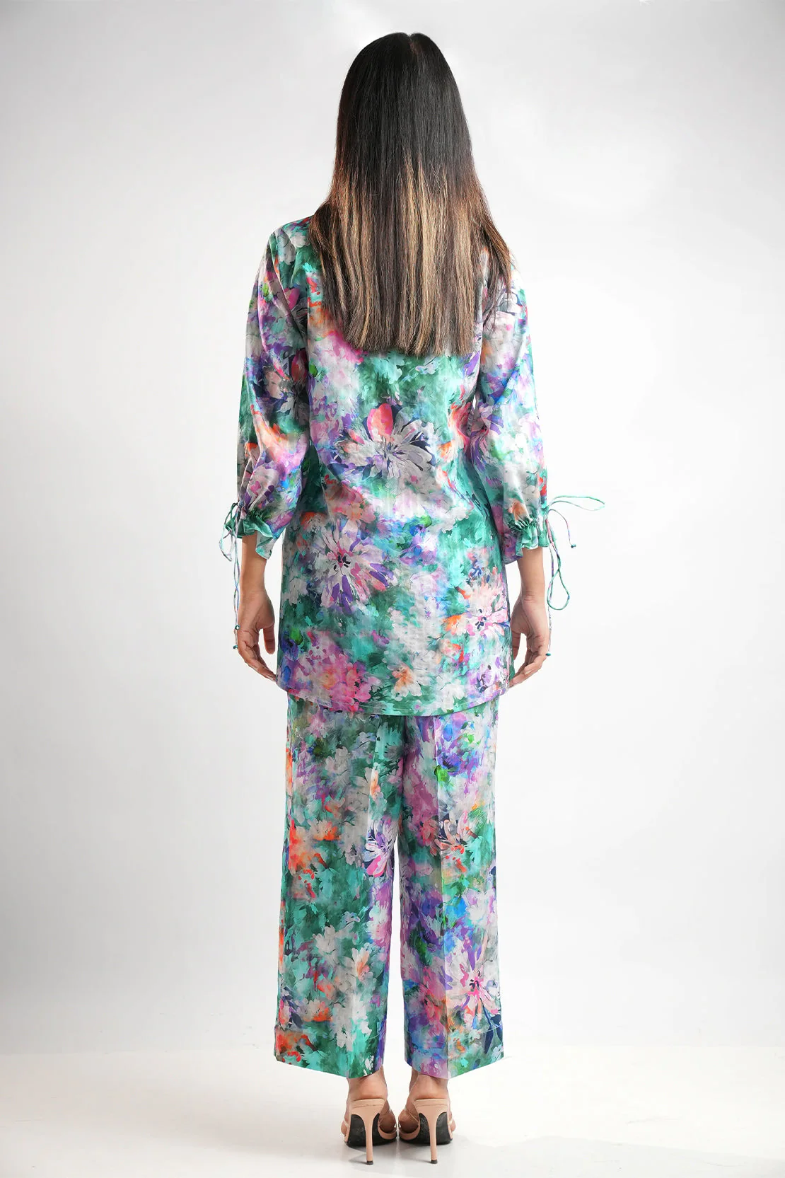 Unstitched Printed Lawn 2 Piece Shirt/Trouser - Image 4
