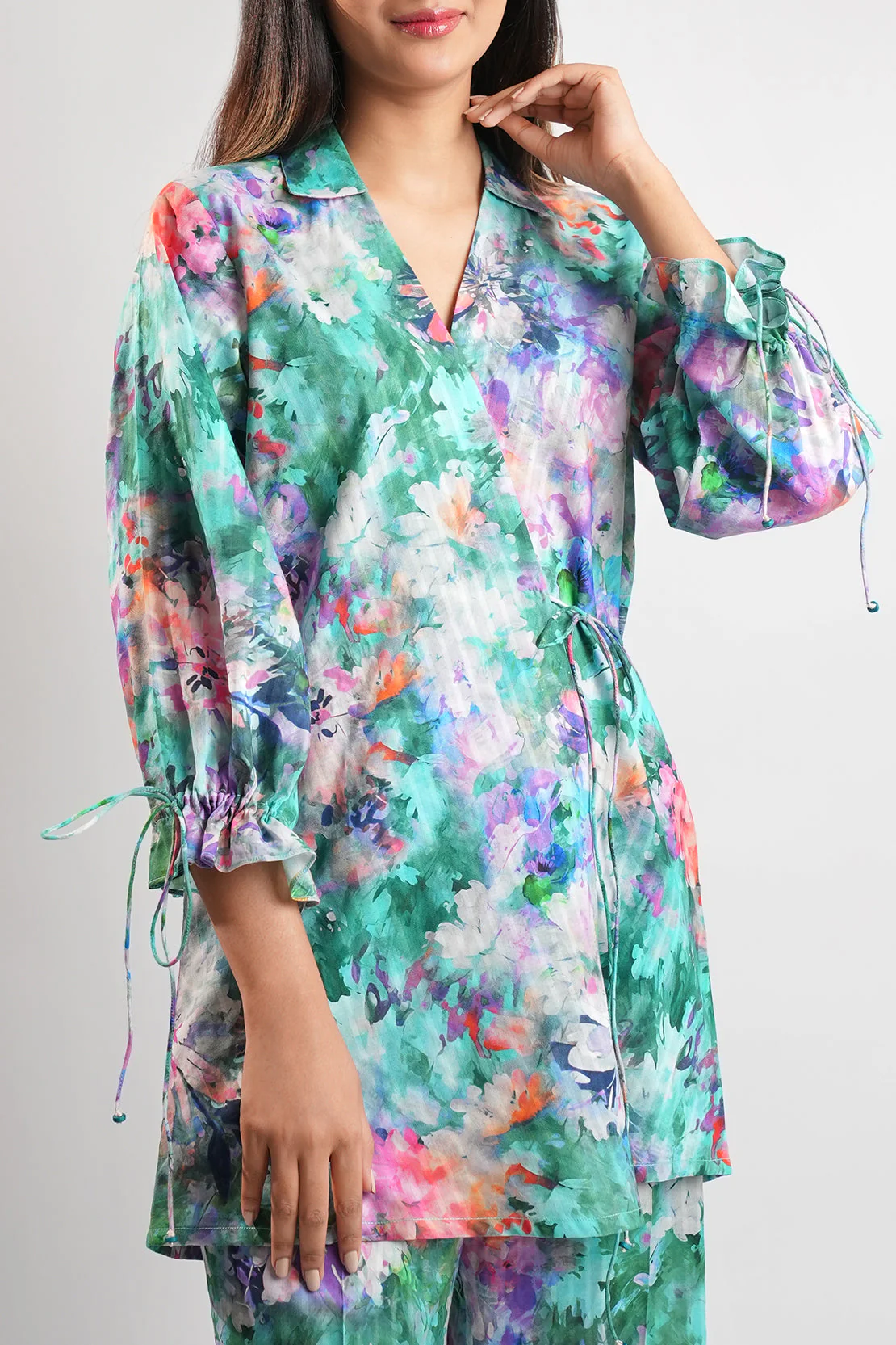 Unstitched Printed Lawn 2 Piece Shirt/Trouser - Image 5