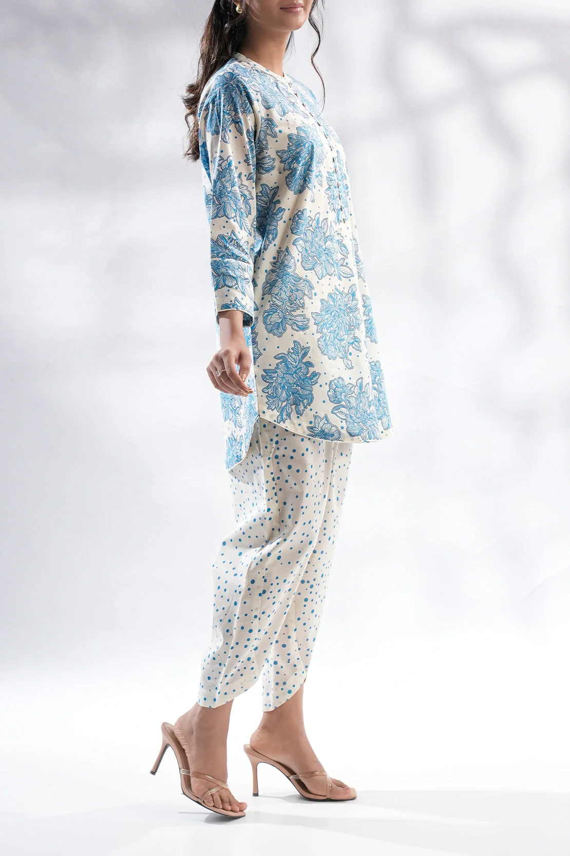 Unstitched Printed Lawn 2 Piece (Shirt/Trouser) - Image 2