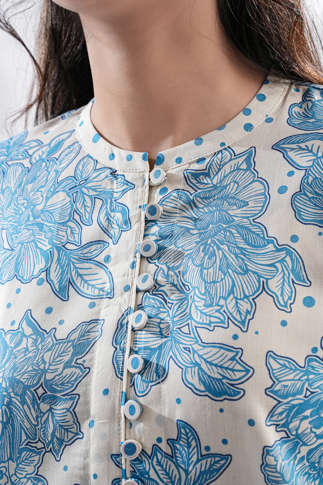 Unstitched Printed Lawn 2 Piece (Shirt/Trouser) - Image 5
