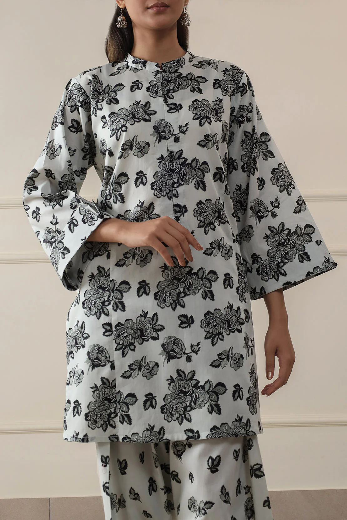 Unstitched Printed Lawn 2 Piece Shirt/Trouser - Image 6