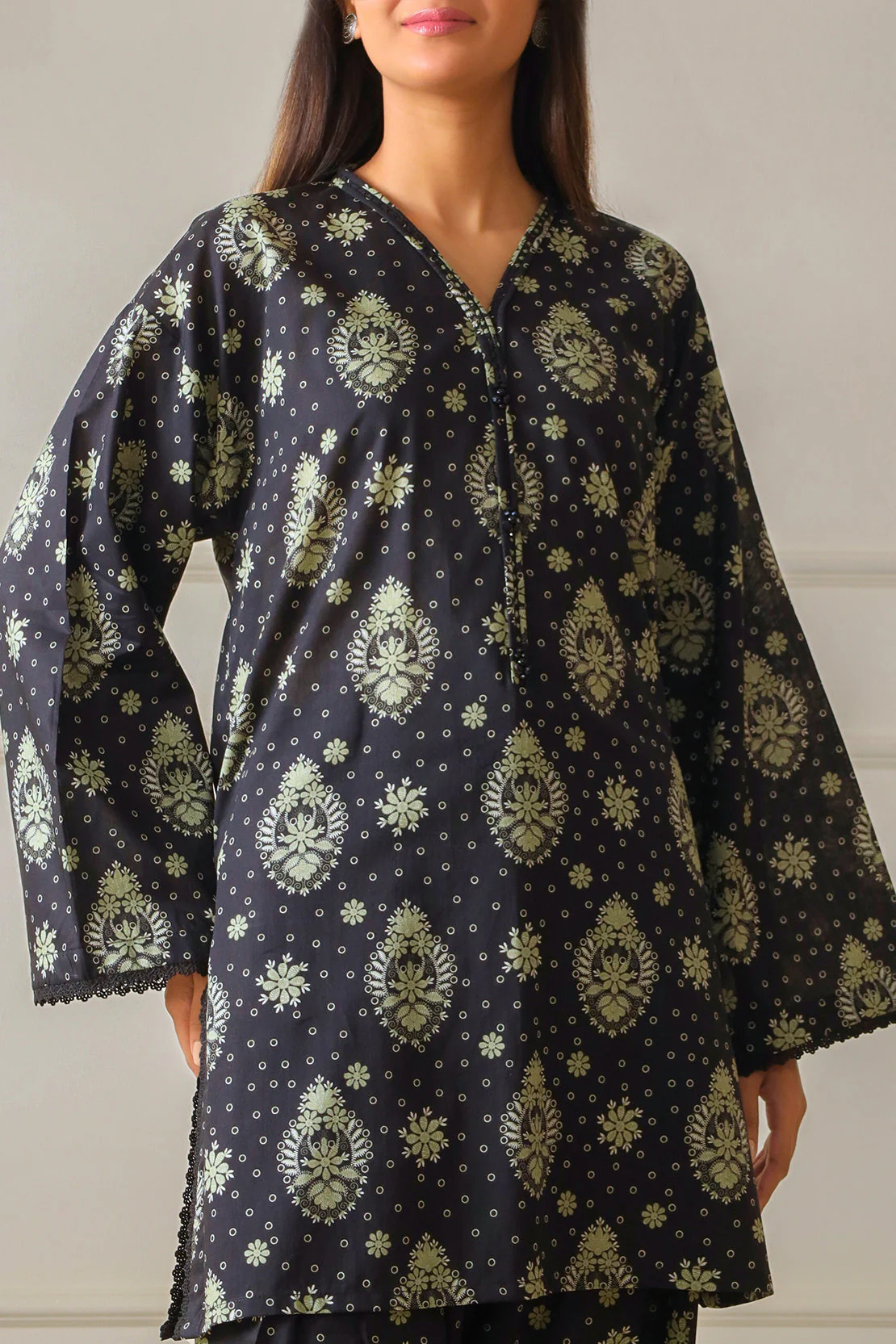 Unstitched Printed Lawn 2 Piece (Shirt/Trouser) - Image 6