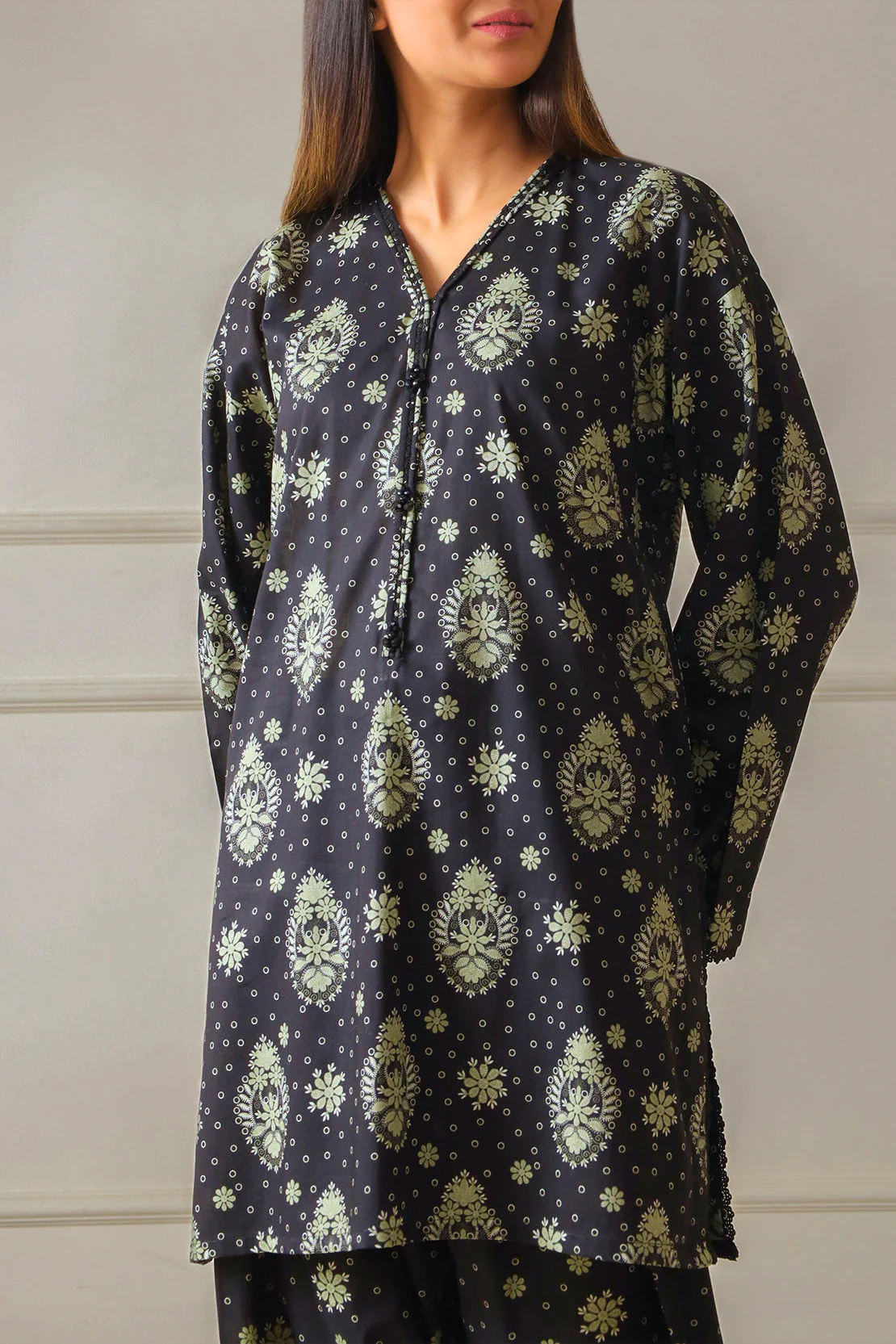 Unstitched Printed Lawn 2 Piece (Shirt/Trouser) - Image 7