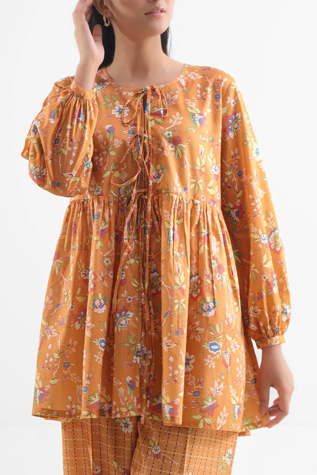 Unstitched Printed Lawn 2 Piece (Shirt/Trouser) - Image 2