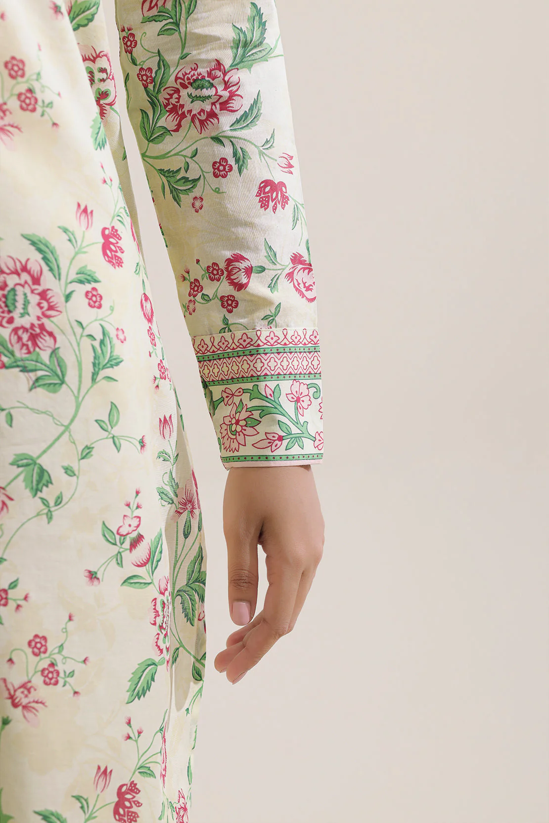 Unstitched Printed Lawn 2 Piece (Shirt/Trouser) - Image 4