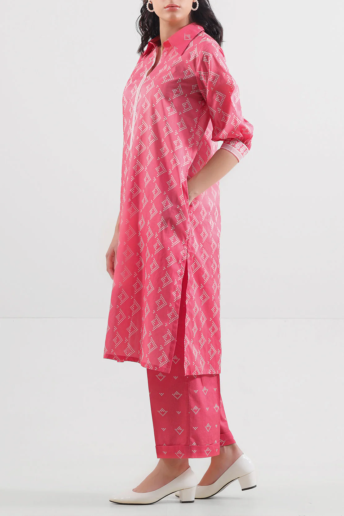 Unstitched Printed Lawn 2 Piece (Shirt/Trouser) - Image 2