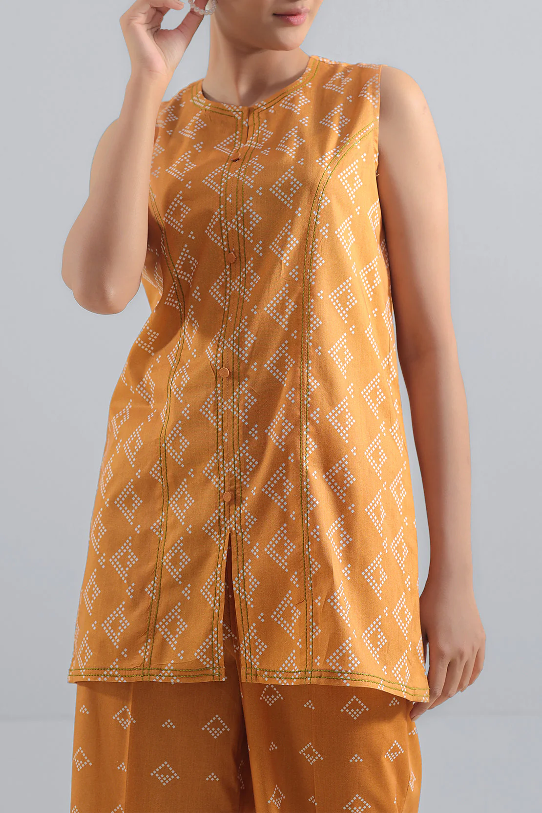 Unstitched Printed Lawn 2 Piece (Shirt/Trouser) - Image 2