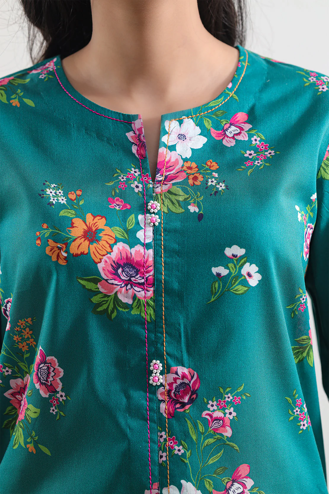 Unstitched Printed Lawn 2 Piece (Shirt/Trouser) - Image 3