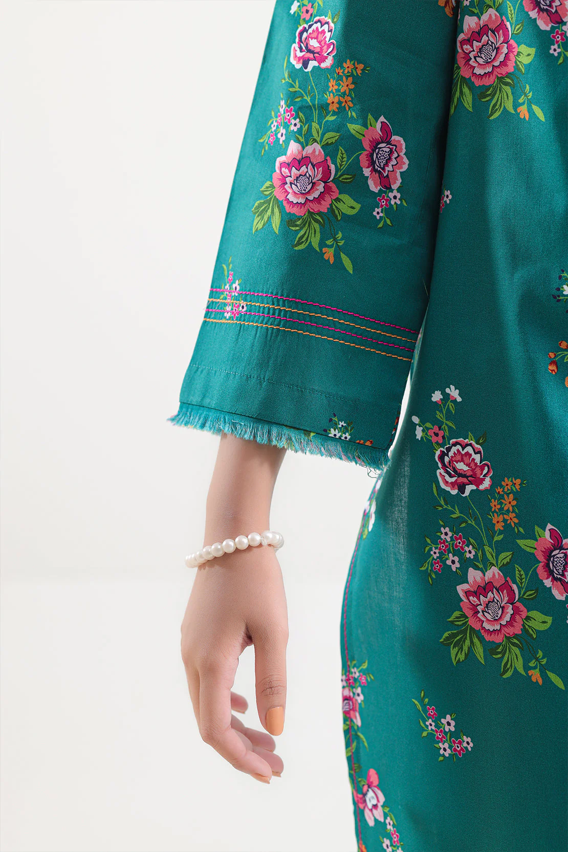 Unstitched Printed Lawn 2 Piece (Shirt/Trouser) - Image 4