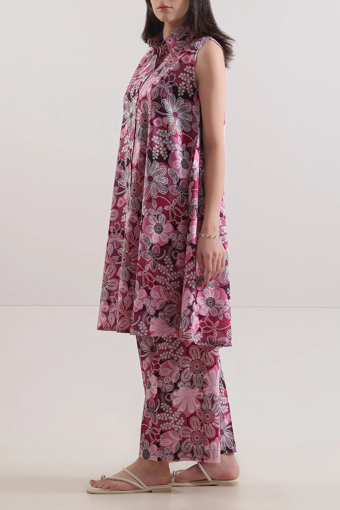 Unstitched Printed Lawn 2 Piece (Shirt/Trouser) - Image 3