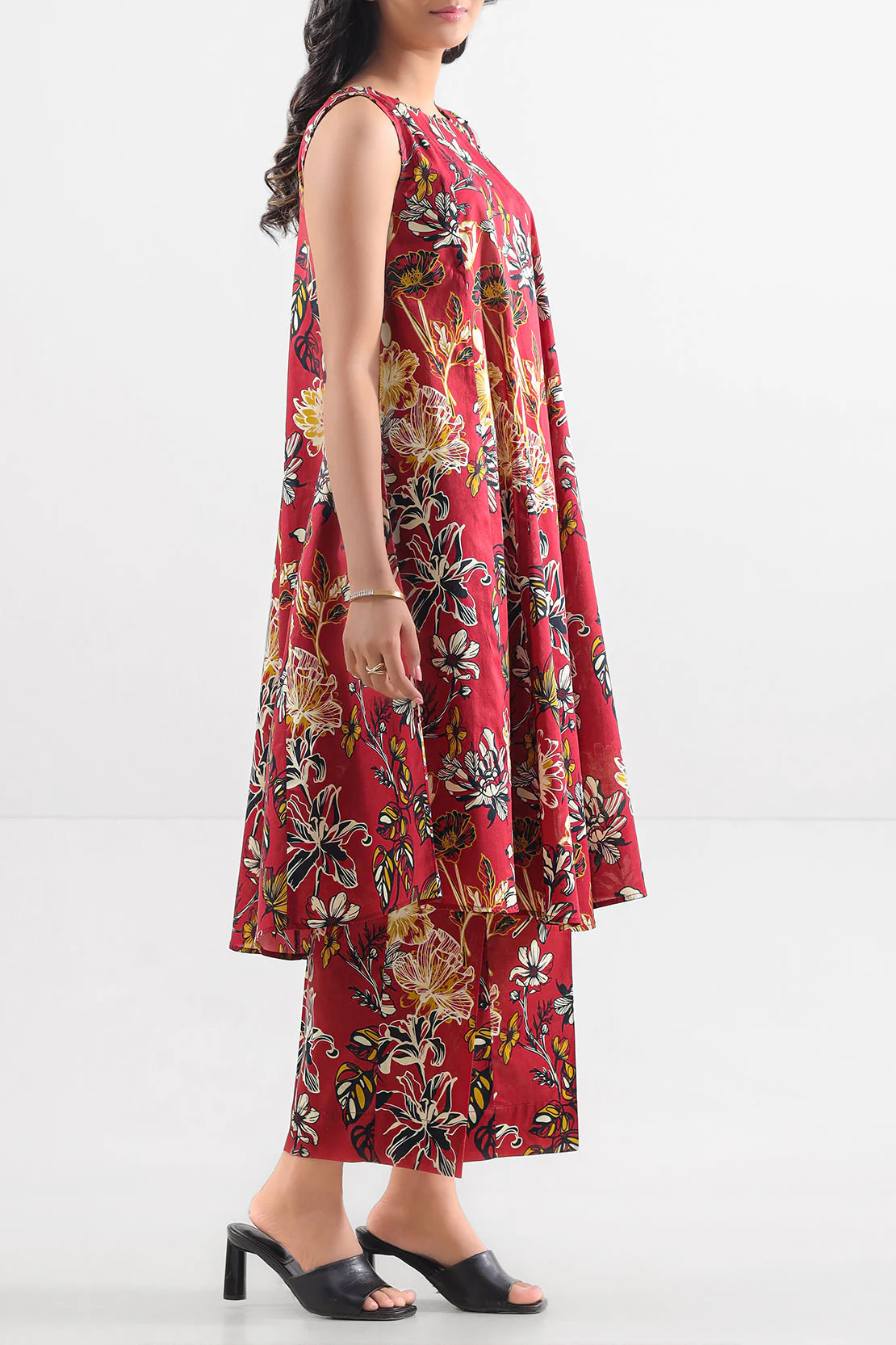 Unstitched Printed Lawn 2 Piece (Shirt/Trouser) - Image 3