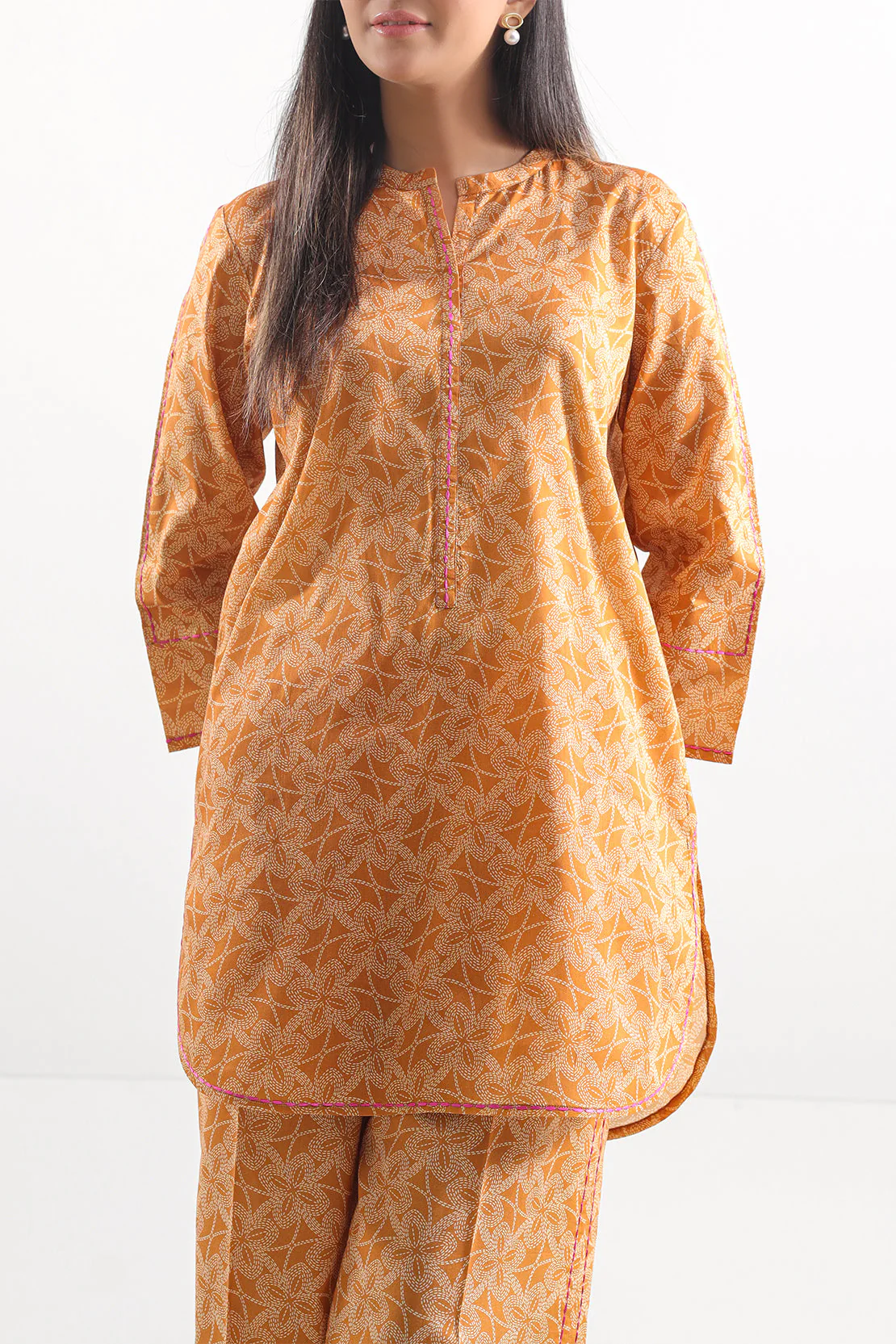 Unstitched Printed Lawn 2 Piece (Shirt/Trouser) - Image 2