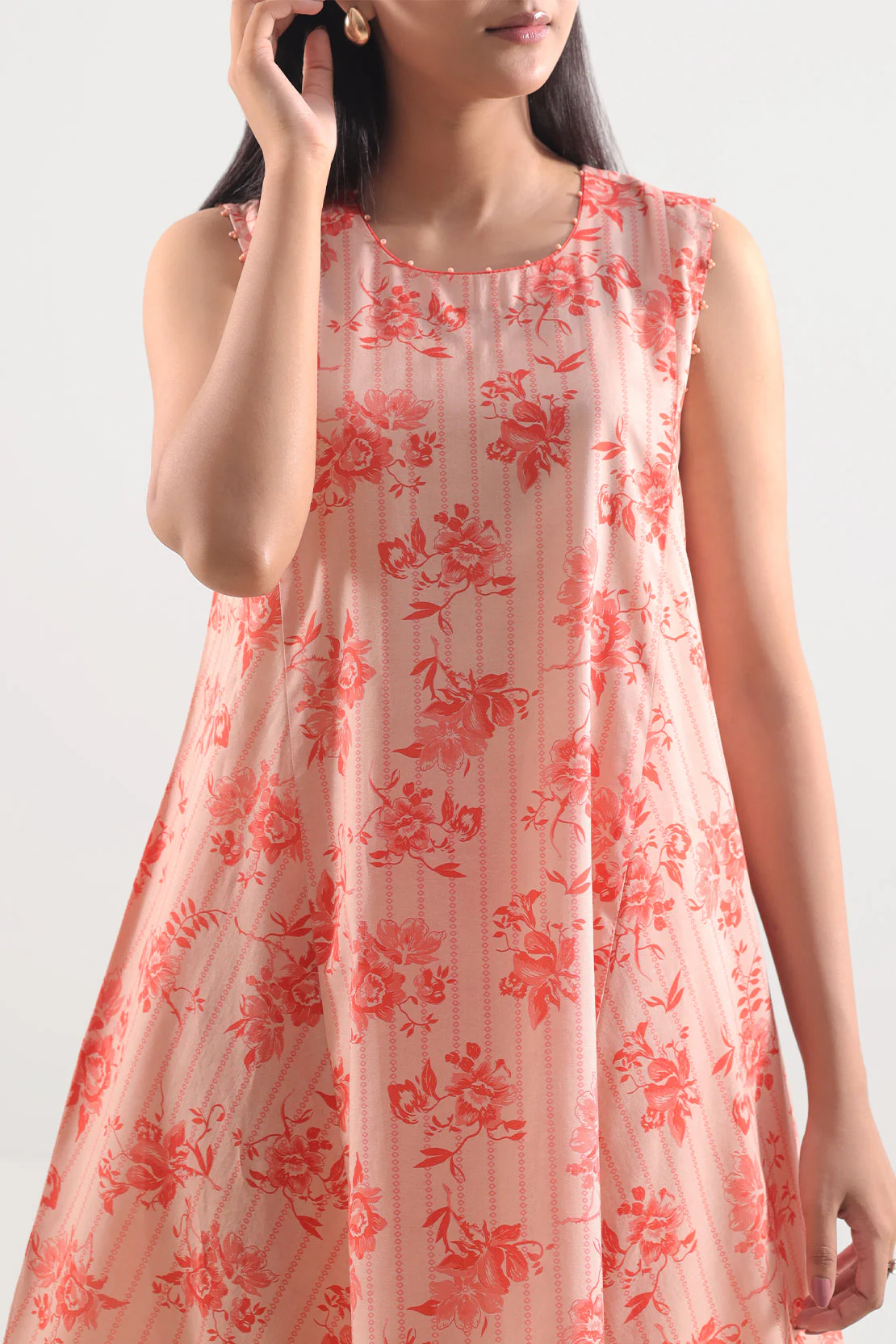 Unstitched Printed Lawn 2 Piece (Shirt/Trouser) - Image 2
