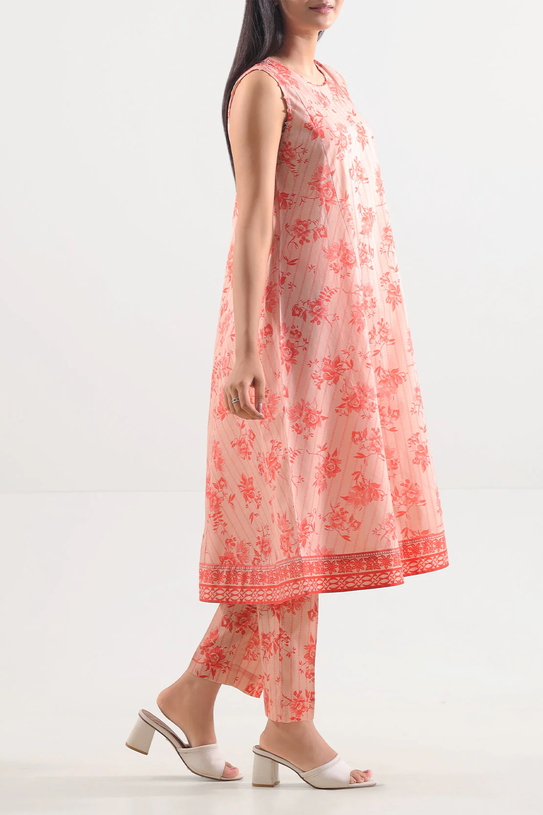 Unstitched Printed Lawn 2 Piece (Shirt/Trouser) - Image 3