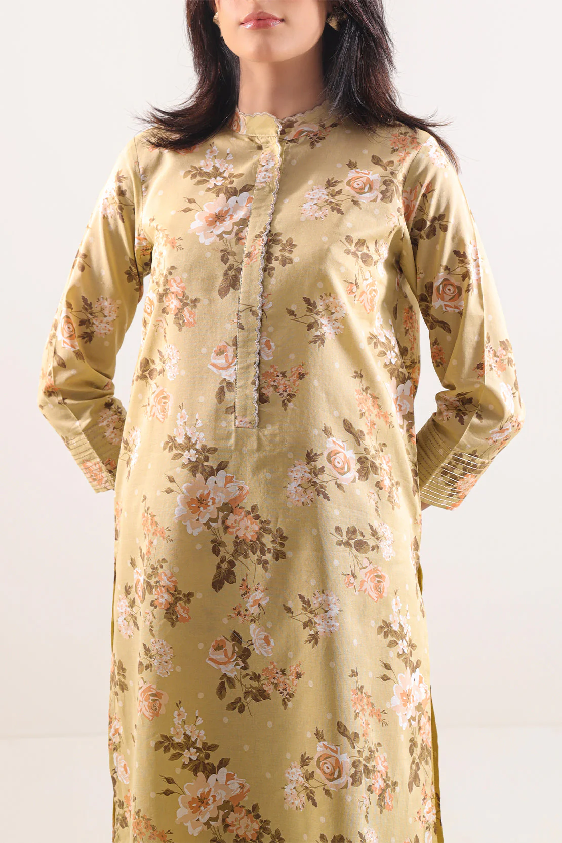 Unstitched Printed Lawn 2 Piece (Shirt/Trouser) - Image 2