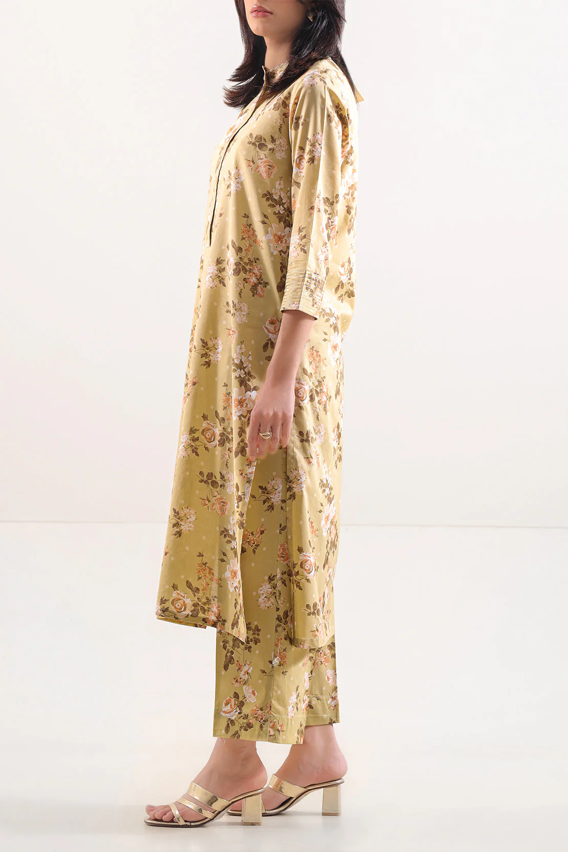 Unstitched Printed Lawn 2 Piece (Shirt/Trouser) - Image 3