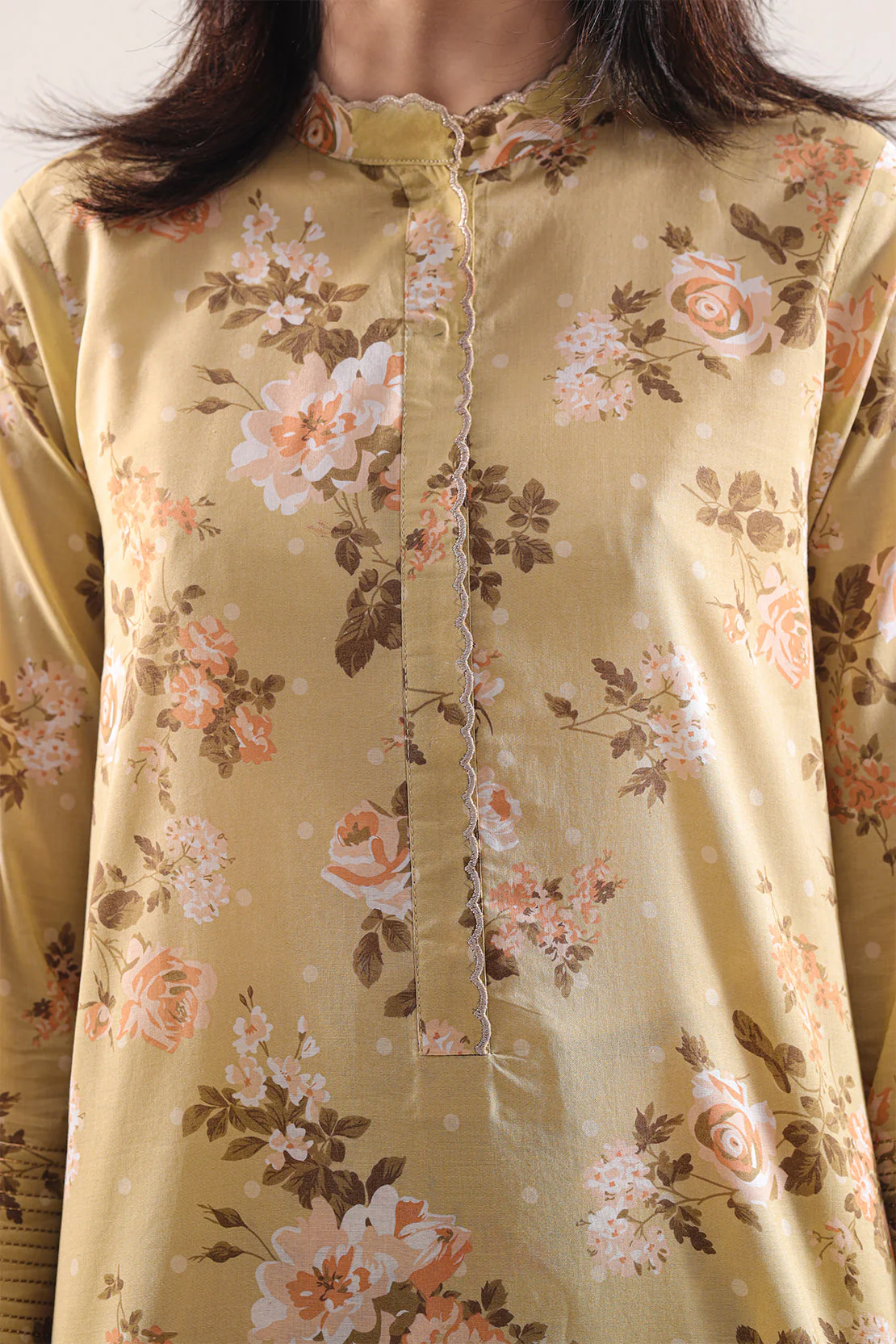 Unstitched Printed Lawn 2 Piece (Shirt/Trouser) - Image 4