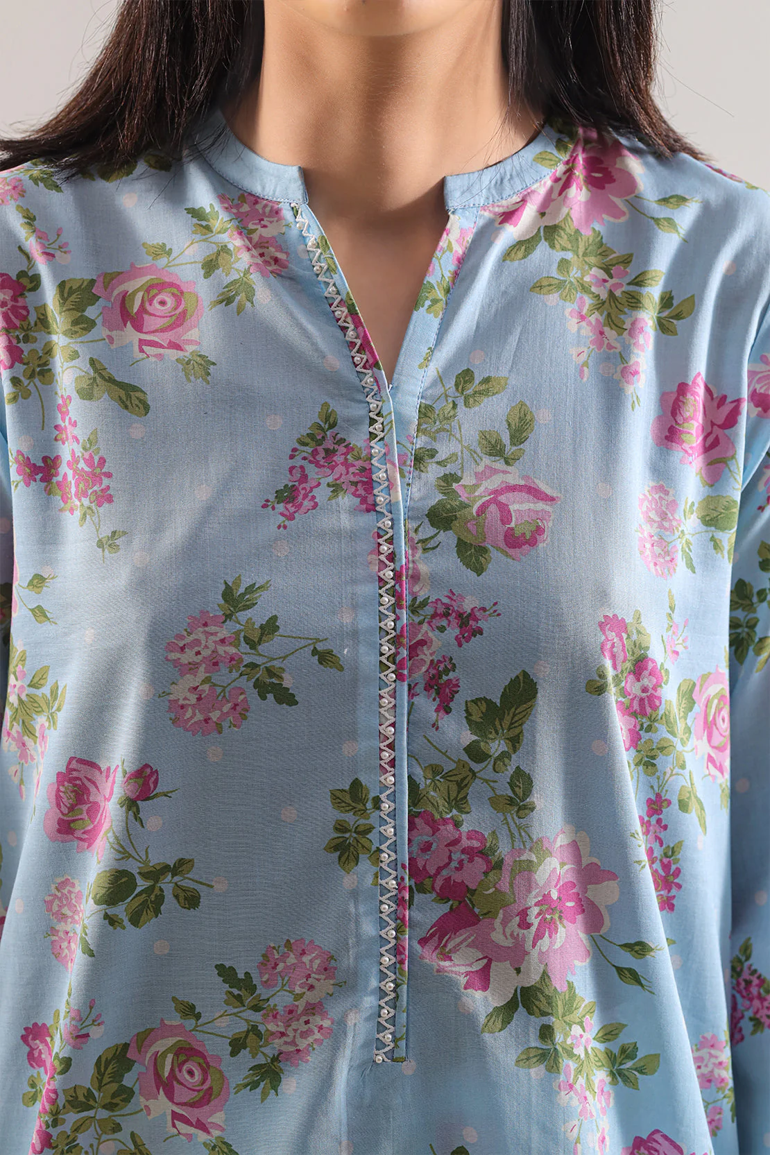 Unstitched Printed Lawn 2 Piece (Shirt/Trouser) - Image 4