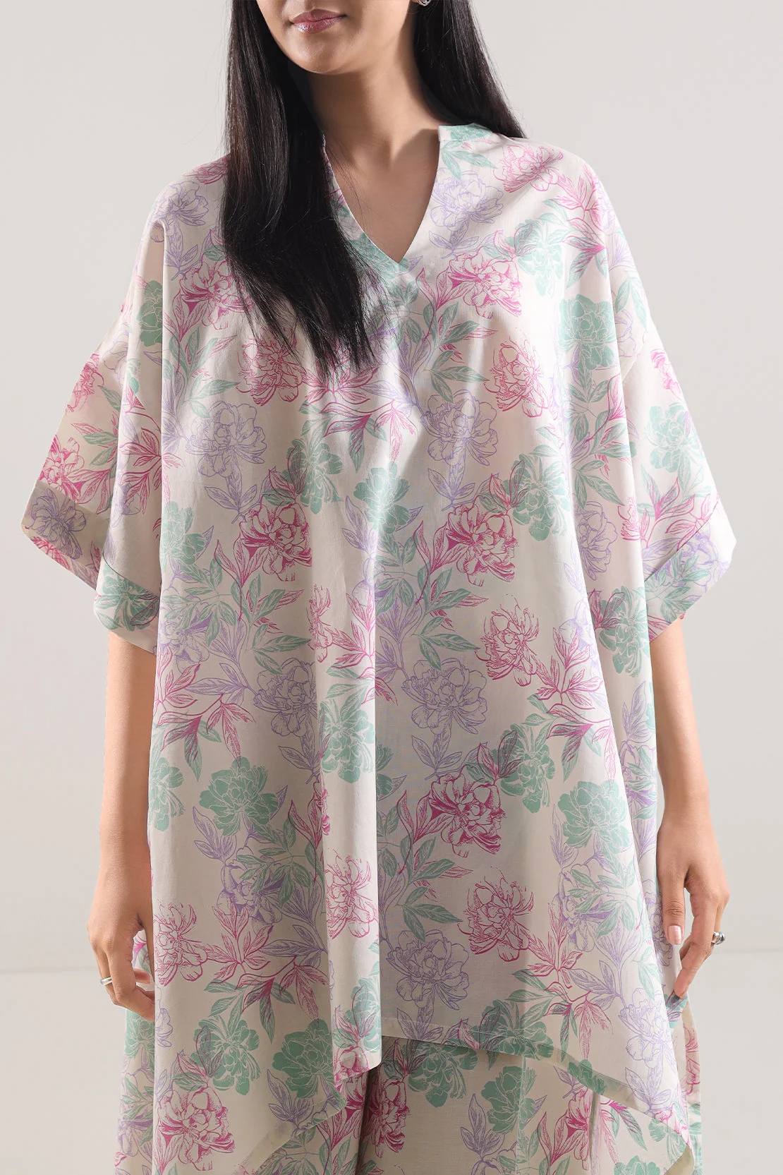 Unstitched Printed Lawn 2 Piece (Shirt/Trouser) - Image 3