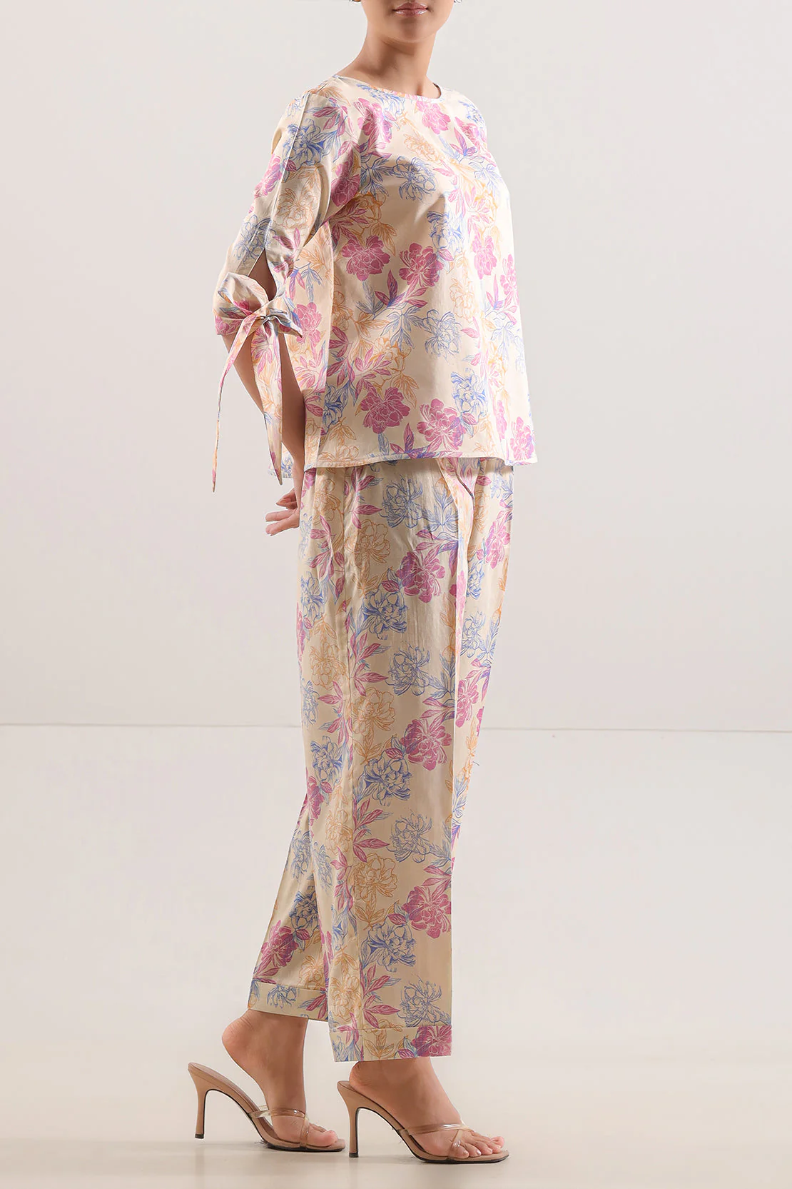 Unstitched Printed Lawn 2 Piece (Shirt/Trouser) - Image 2