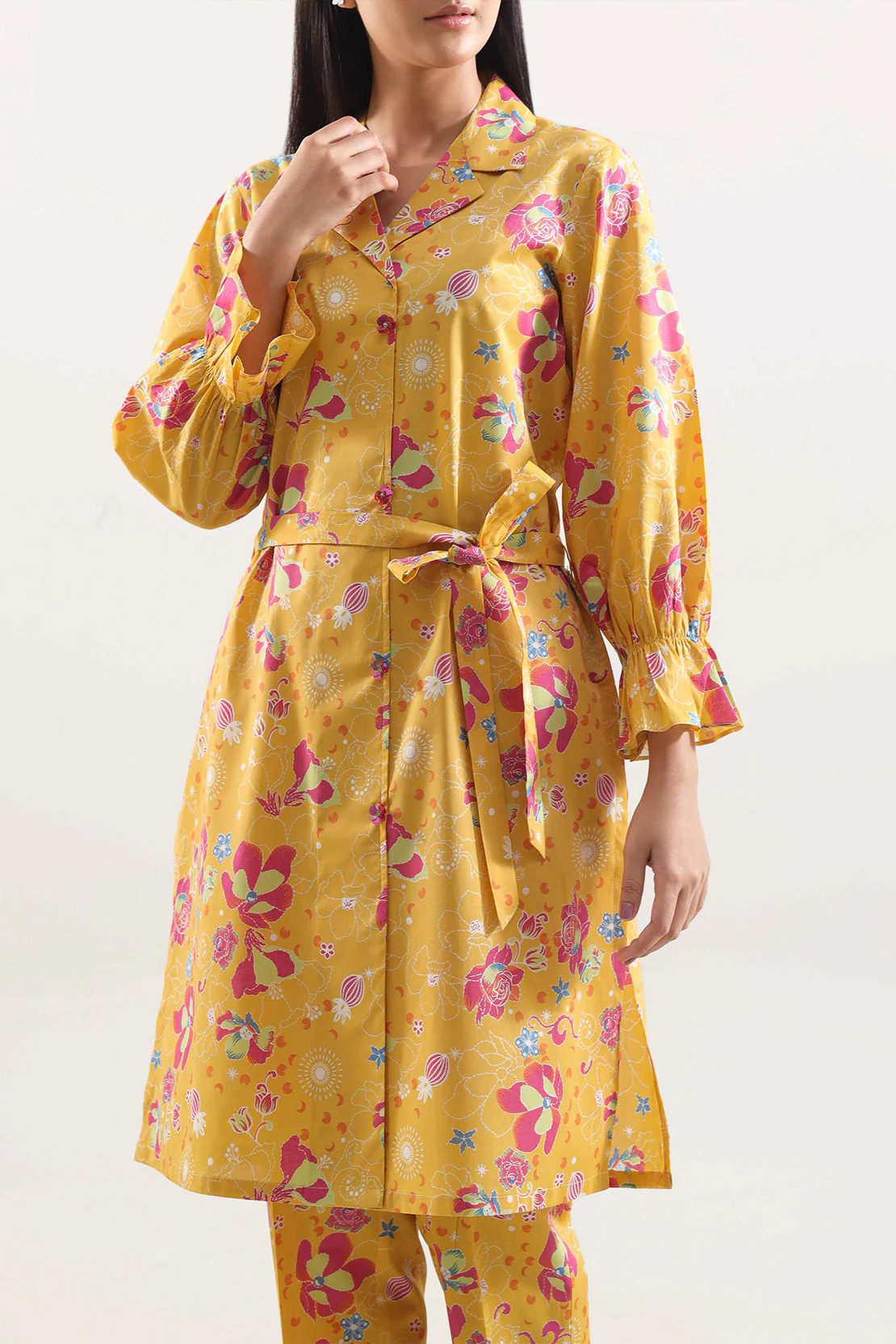 Unstitched Printed Lawn 2 Piece (Shirt/Trouser) - Image 2
