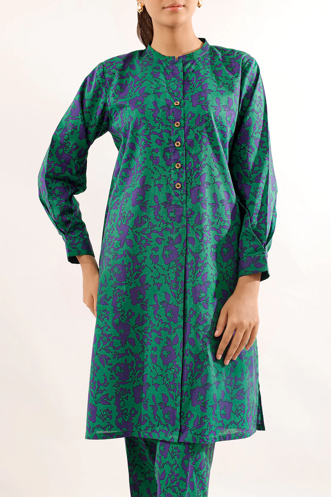 Unstitched Printed Lawn 2 Piece (Shirt/Trouser) - Image 3
