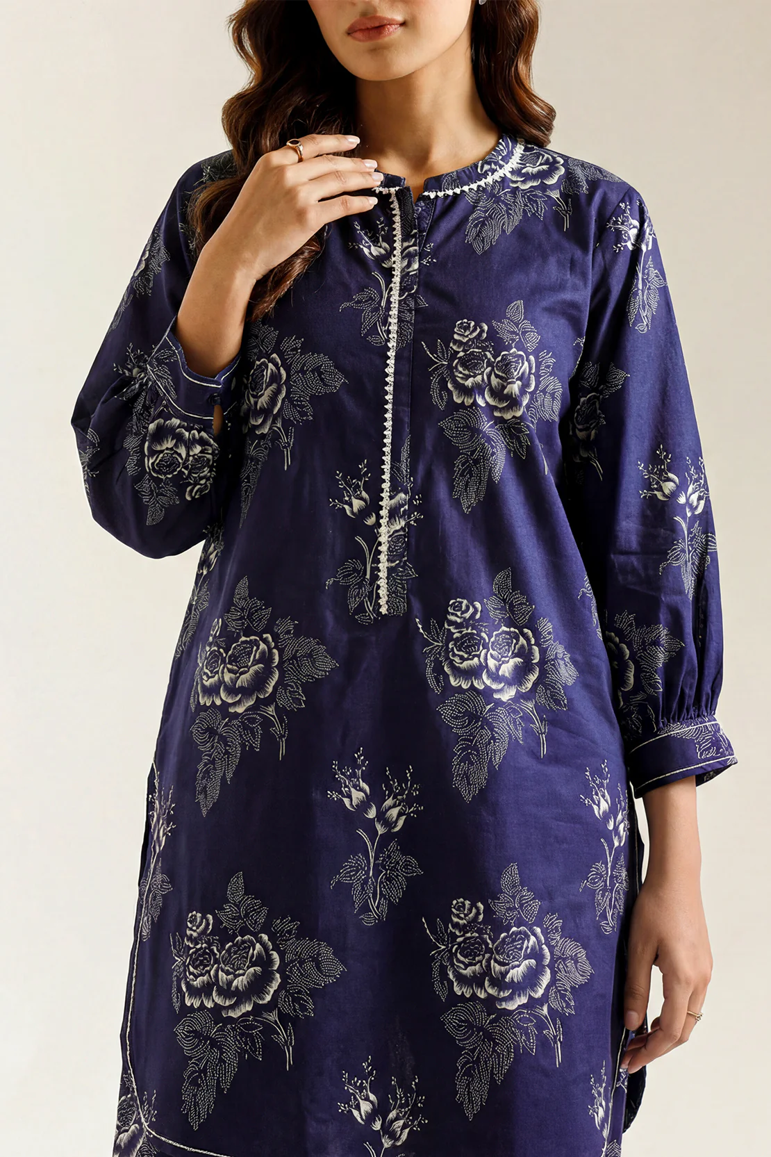 Unstitched Printed Lawn 2 Piece (Shirt/Trouser) - Image 3