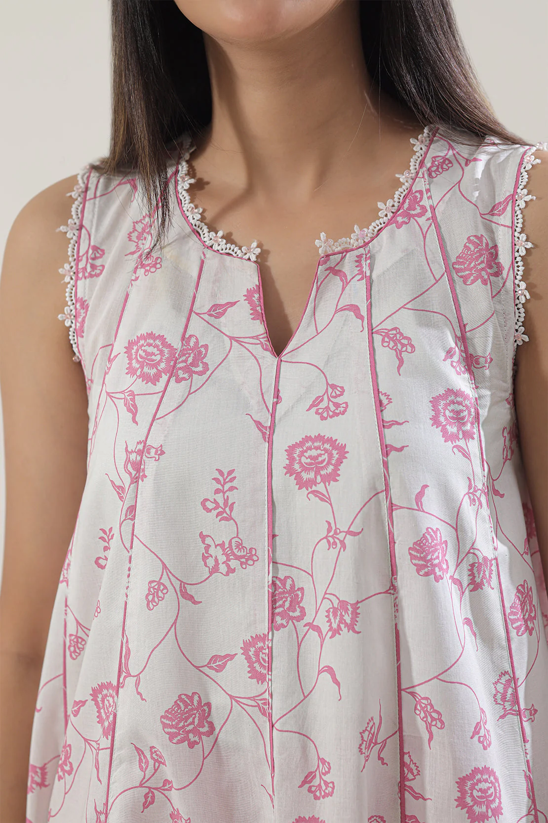 Unstitched Printed Lawn 2 Piece (Shirt/Trouser) - Image 3