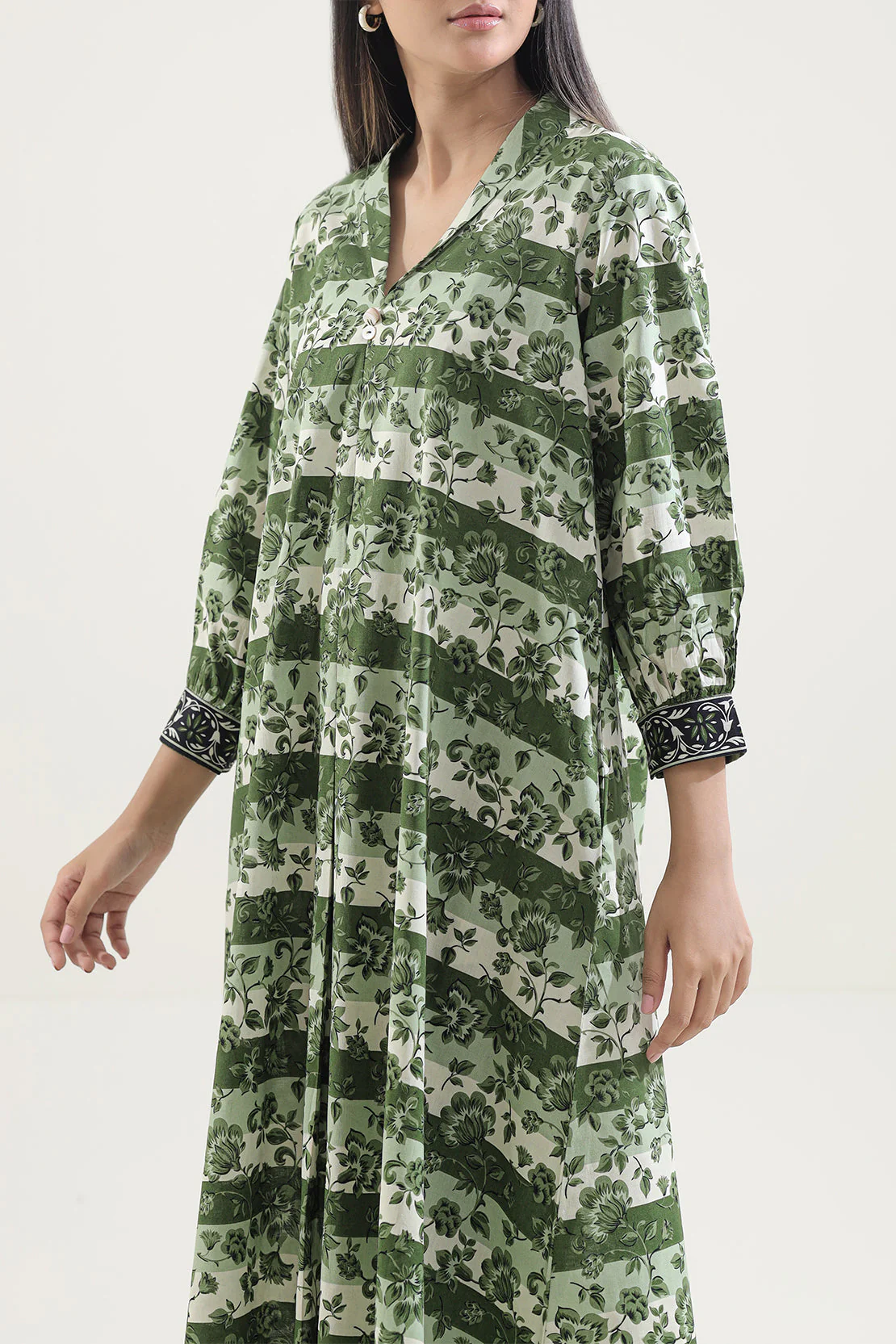 Unstitched Printed Lawn 2 Piece (Shirt/Trouser) - Image 2