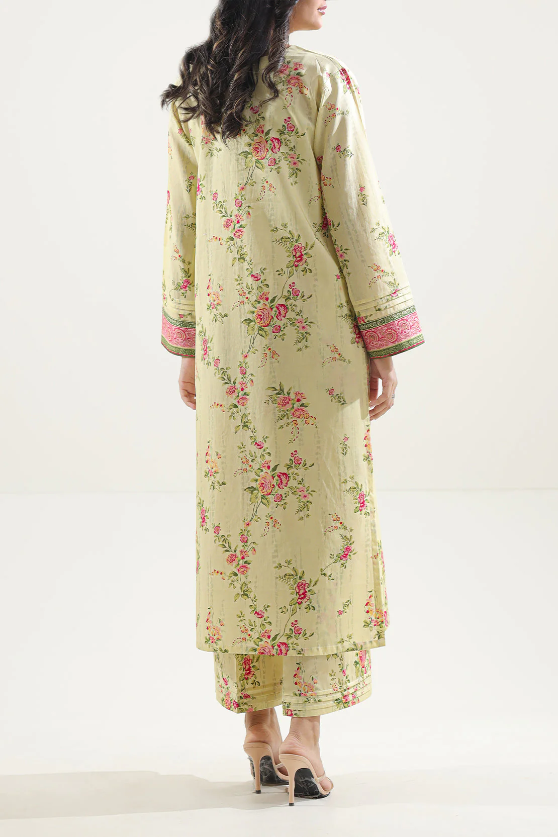Unstitched Printed Lawn 2 Piece (Shirt/Trouser) - Image 4