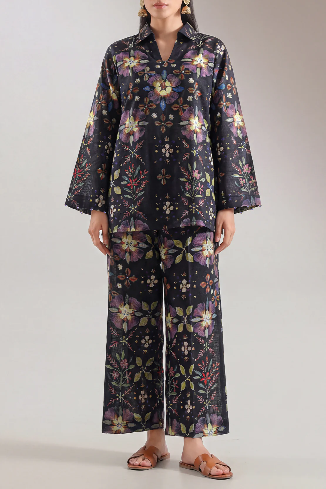 Unstitched Printed Lawn 2 Piece (Shirt/Trouser)