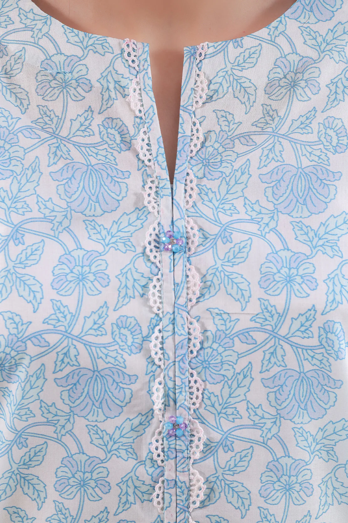 Unstitched Printed Lawn 2 Piece (Shirt/Trouser) - Image 4