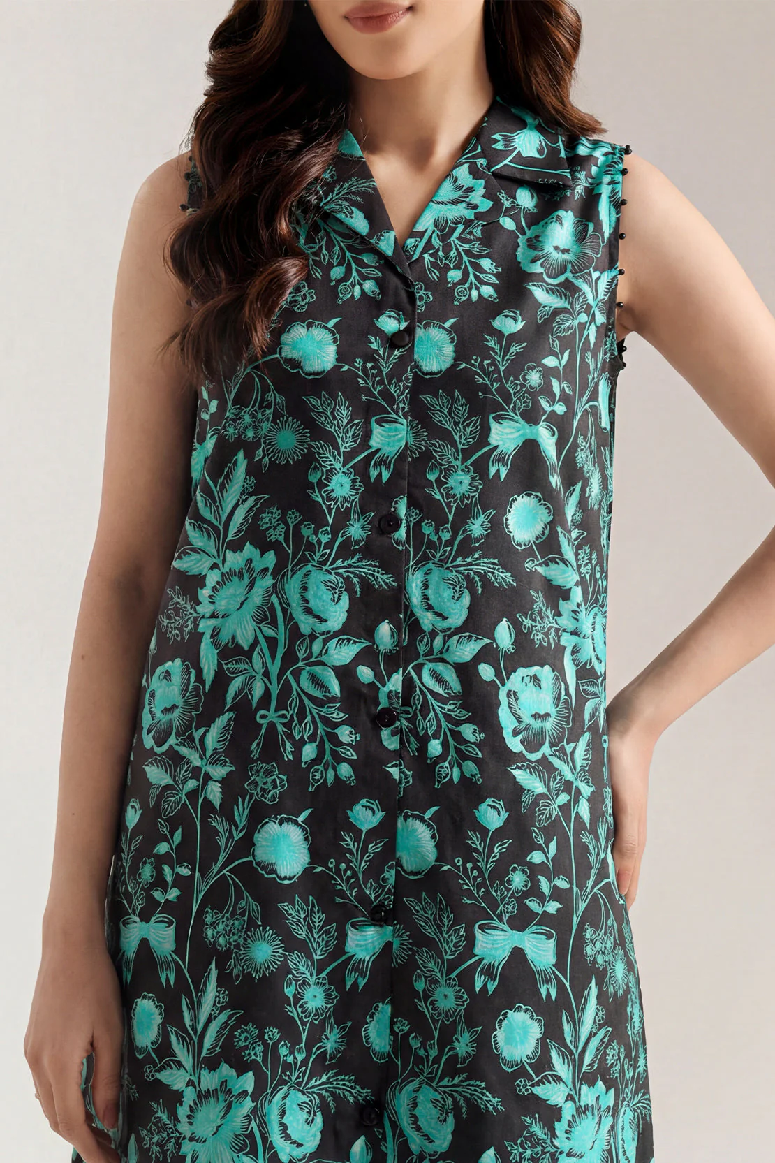 Unstitched Printed Lawn 2 Piece (Shirt/Trouser) - Image 2